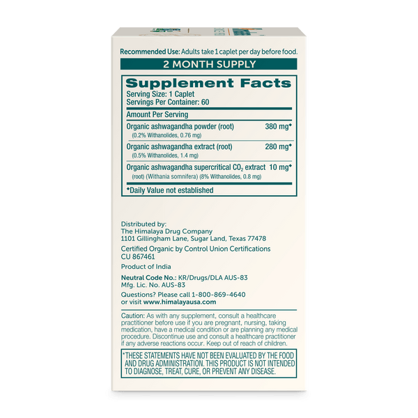 Himalaya Organic Ashwagandha