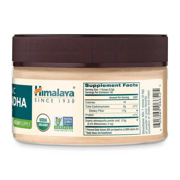 Himalaya Organic Ashwagandha Root Powder