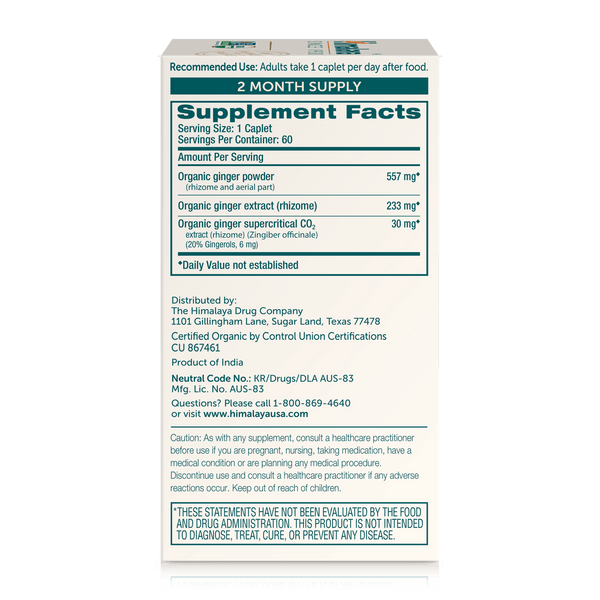 Himalaya Organic Ginger