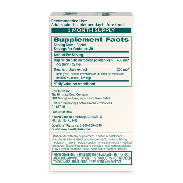 Himalaya Organic Triphala