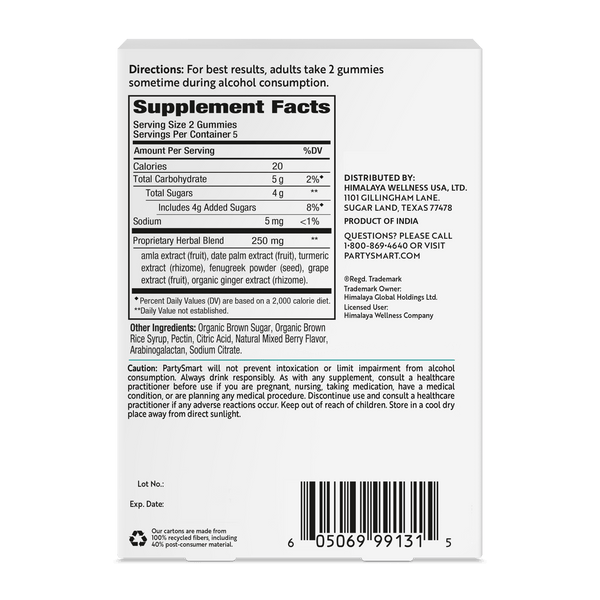 Himalaya PartySmart® Gummies 10-Count