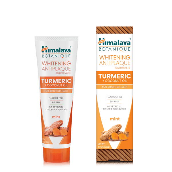 himalaya Turmeric & Coconut Oil Whitening Antiplaque Toothpaste