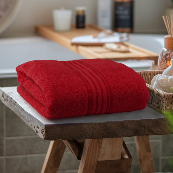 Himêya Himeya 100% Cotton 380 GSM Bath Towel - Spanish Red
