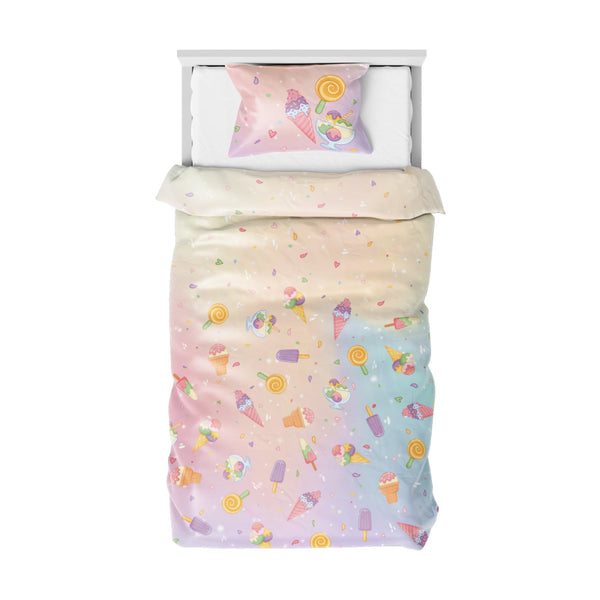 Himêya Himeya 100% Cotton Play 180 TC Double Size Sheet Set - Icecream Sundae