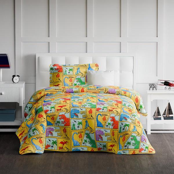 Himêya Himeya 100% Cotton Play 180 TC Double Size Sheet Set - Roar