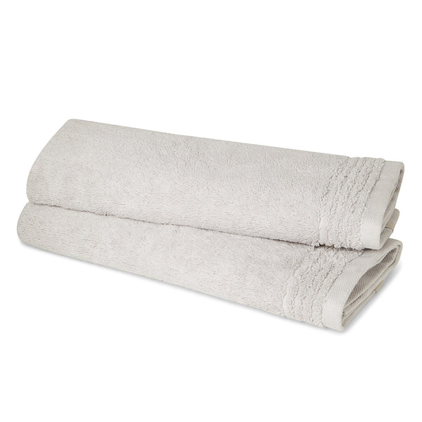 Himêya Himeya 100% Cotton Terry Lush Spa 1 Piece Bath Towel 75 X 150 CM (Silver Mist)