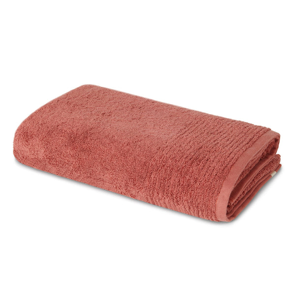 Himêya Himeya 100% Cotton Terry Lush Spa 1 Piece Bath Towel 75 X 150 CM (Orange Rust)