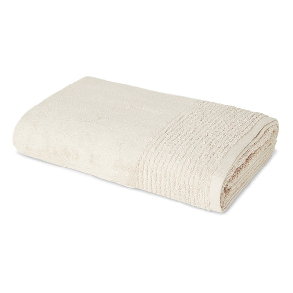 himêya Himeya 100% Cotton Terry Lush Spa 1 Piece Bath Towel 75 X 150 CM (Soft beige)
