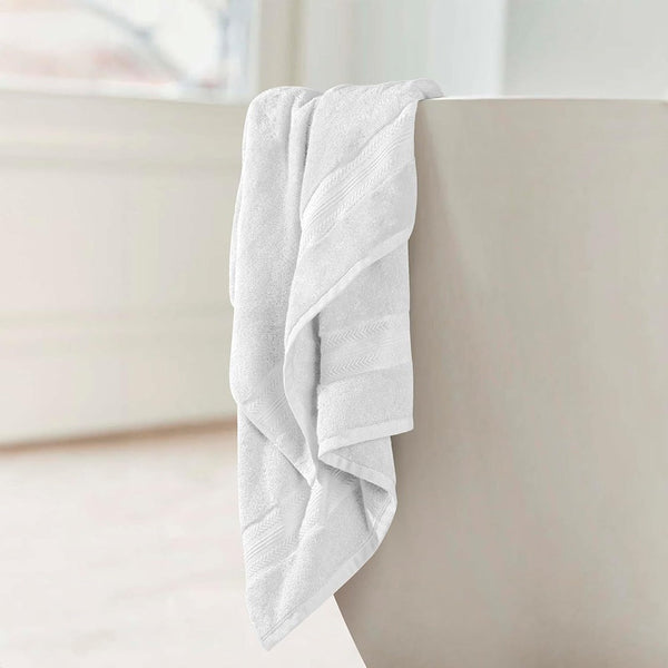 Himêya Himeya Bamboo Cotton 600 GSM Bath Towel -White