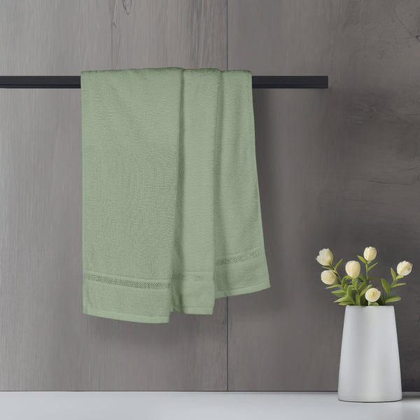 himêya Himeya Comfort Aero Cotton 350 GSM Bath Towel - Artichoke Green