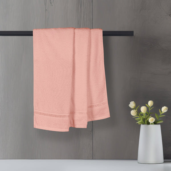 Himêya Himeya Comfort Aero Cotton 350 GSM Bath Towel - Peach Poetry