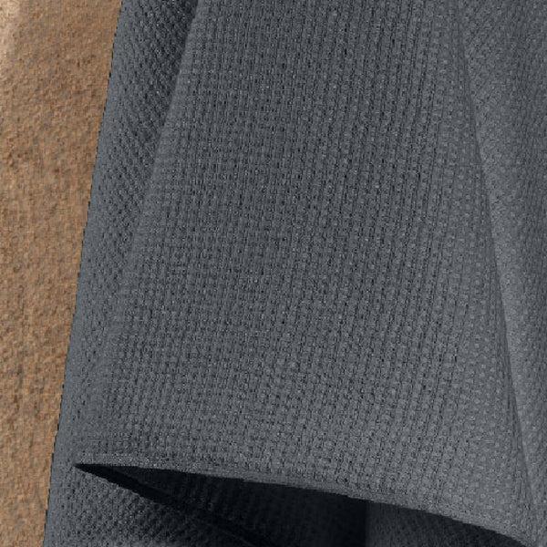 Himêya Himeya Comfort Waffle Grid 360 GSM Bath Towel - Grayscale