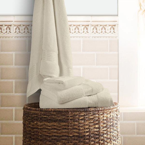 Himêya Himeya Elite Regal 500 GSM Pack Of 2 Hand Towels - Ivory Shell