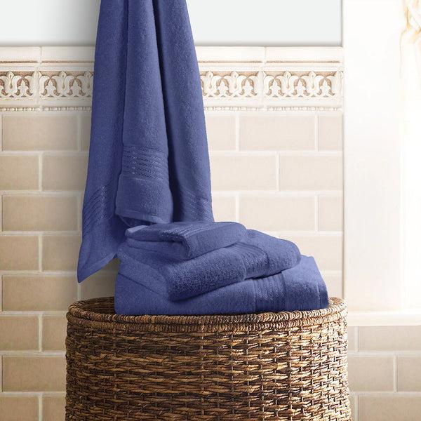 himêya Himeya Elite Regal 500 GSM Pack of 2 Hand Towels - Penn Blue