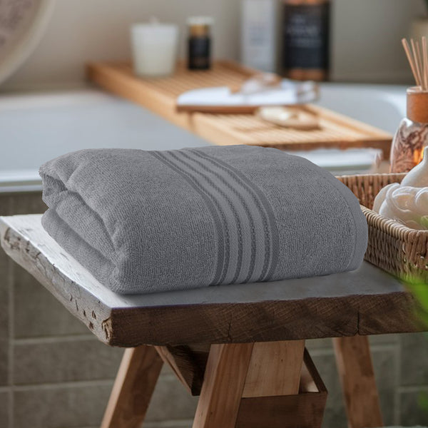 Himêya Himeya 100% Cotton 380 GSM Bath Towel -Grey