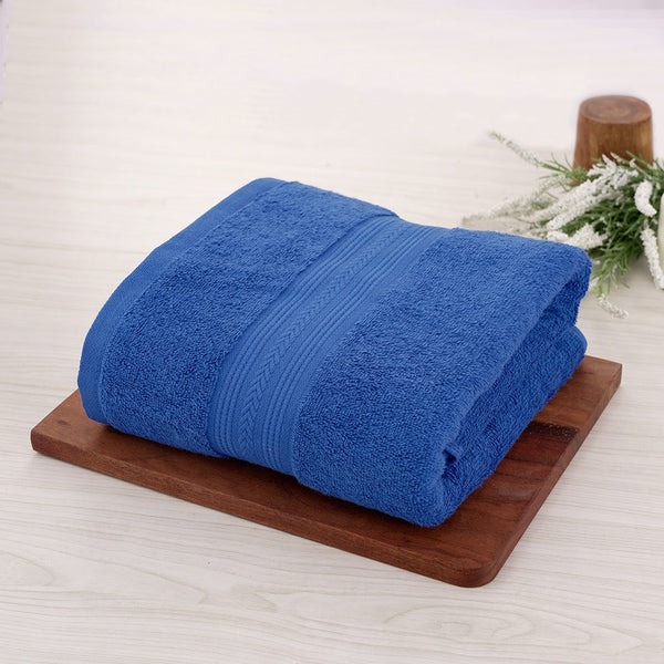 Himêya Himeya 100% Cotton 500 GSM Bath Towel -Blue