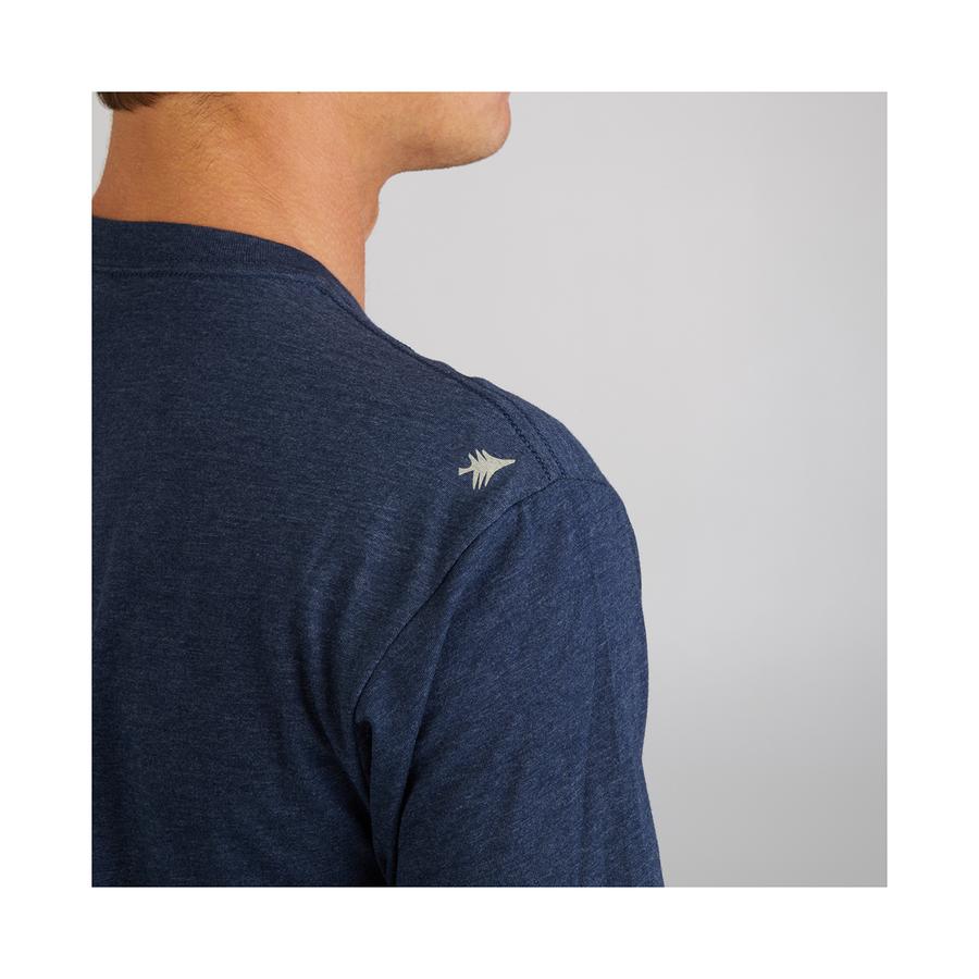 Hippytree Arctic Tee Heather Navy