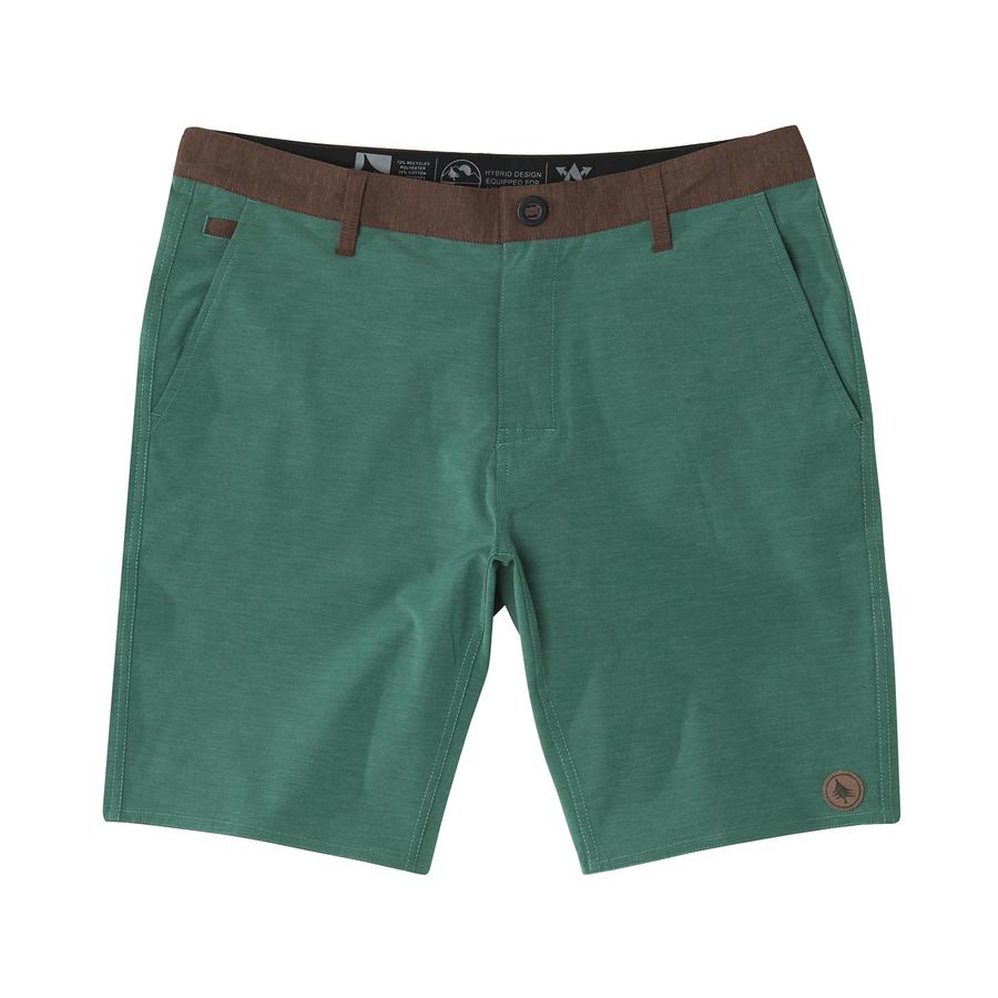 hippytree Basin Hybrid Short Teal