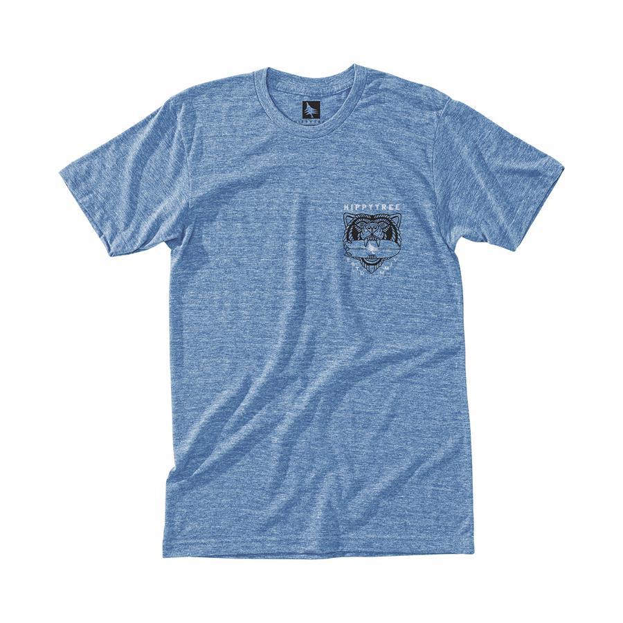 Hippytree Beast Tee Heather Light Blue