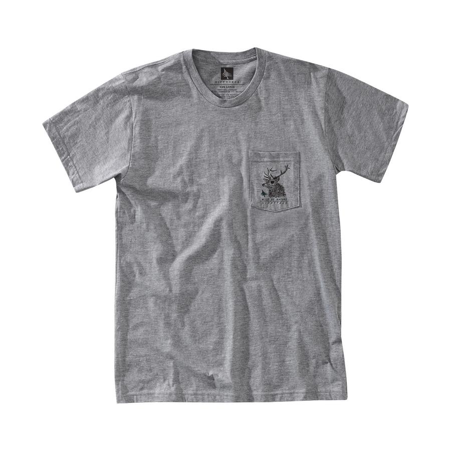 Hippytree Buck Tee Heather Grey