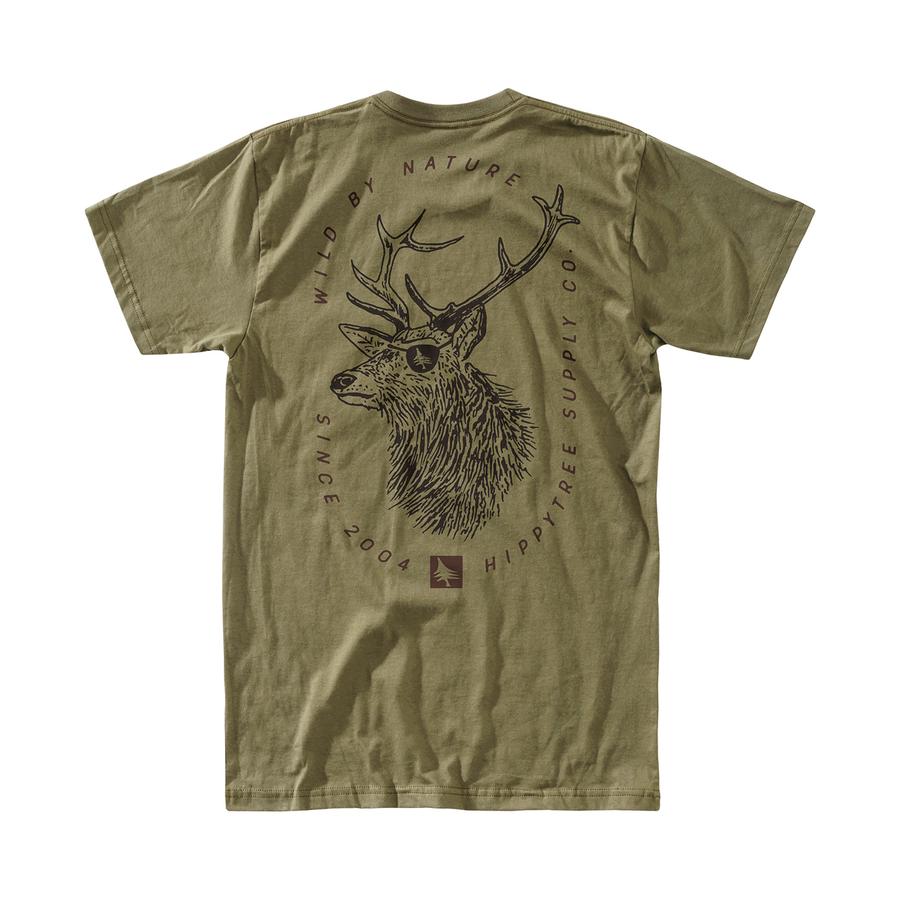 hippytree Buck Tee Military