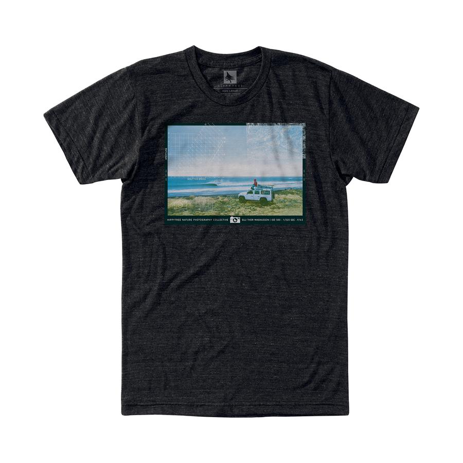hippytree Defender Eco Tee Heather Charcoal