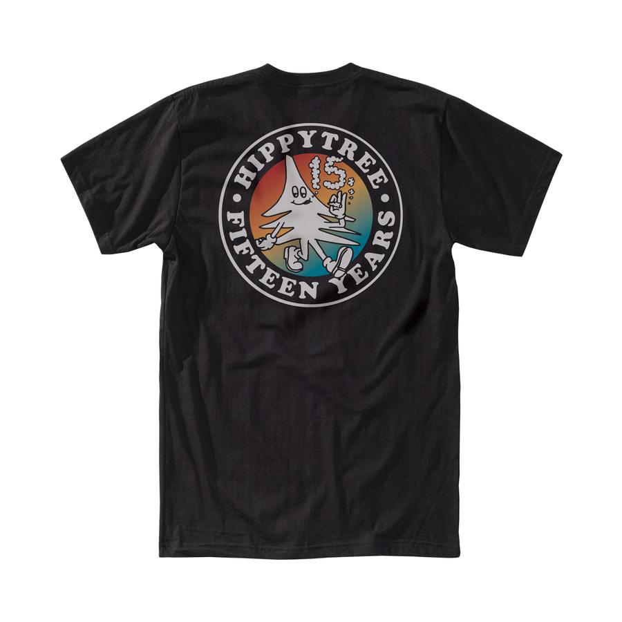 hippytree Fifteen Years Tee Black