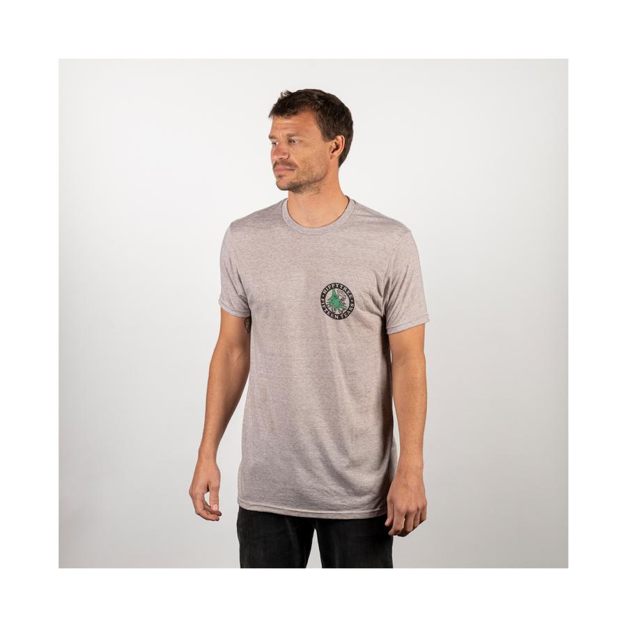 Hippytree Fifteen Years Tee Heather Natural