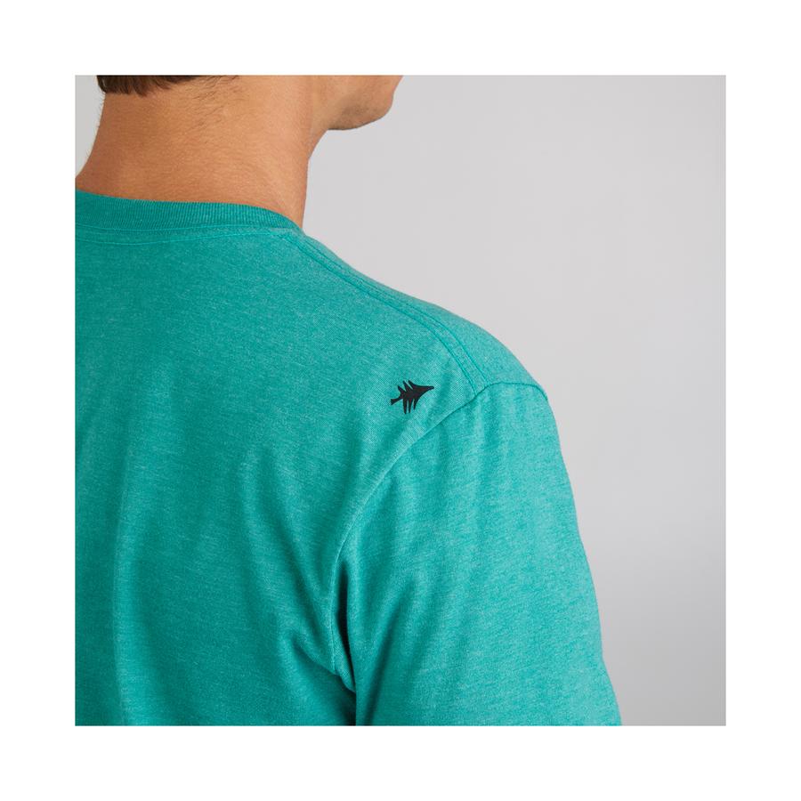 Hippytree Howling Tee Heather Green