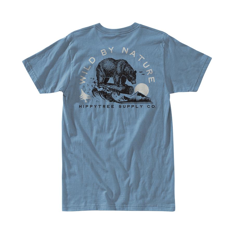 hippytree Loggin Tee Blue