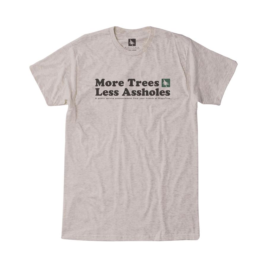 hippytree More Trees Tee Heather Natural
