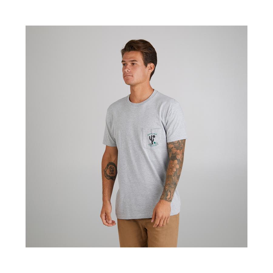 Hippytree Prospector Tee Heather Grey