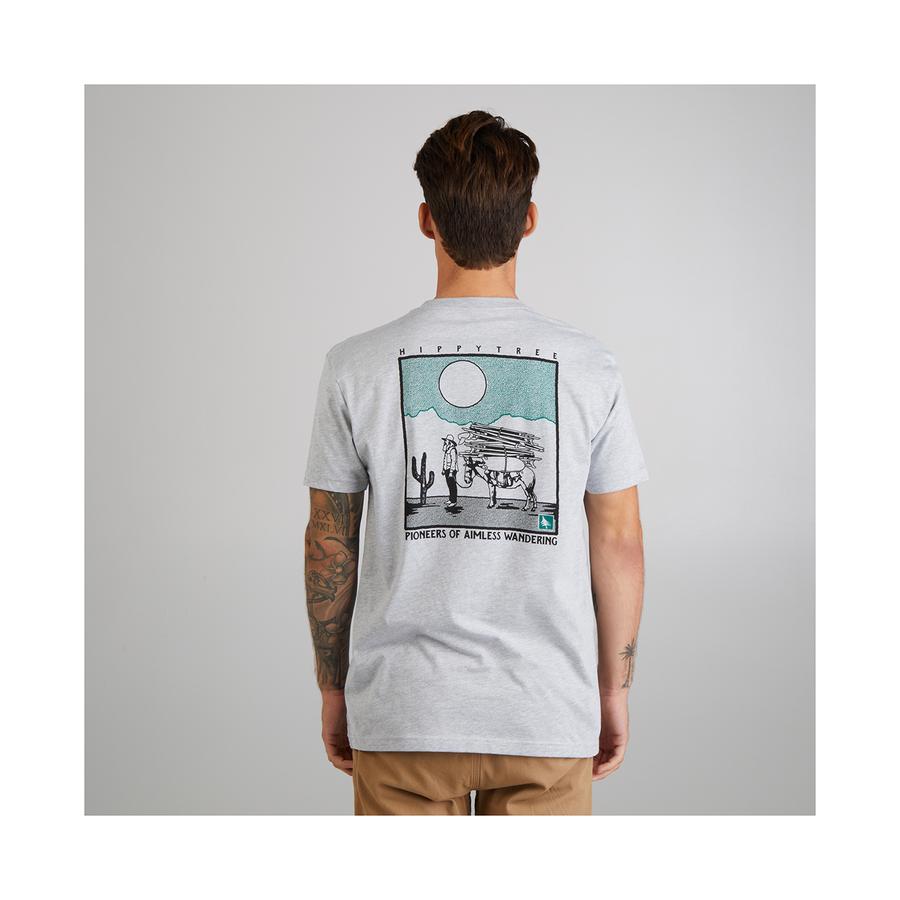 Hippytree Prospector Tee Heather Grey