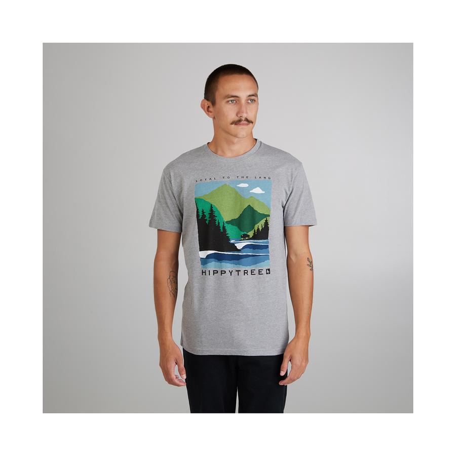 Hippytree Riverbreak Eco Tee Heather Grey