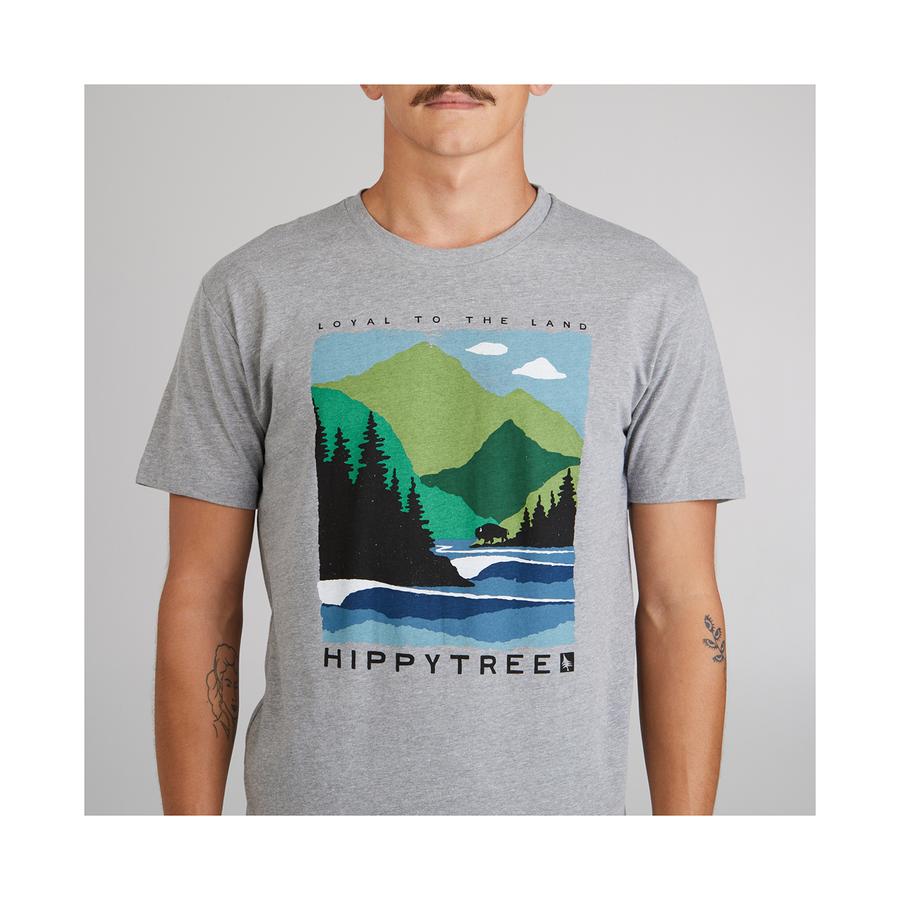 Hippytree Riverbreak Eco Tee Heather Grey