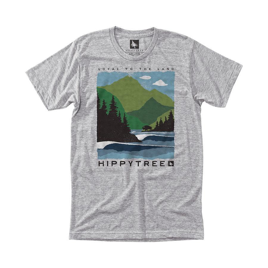 hippytree Riverbreak Eco Tee Heather Grey