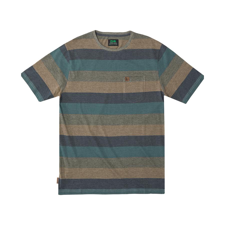 hippytree Riverton Knit Tee Heather Blue