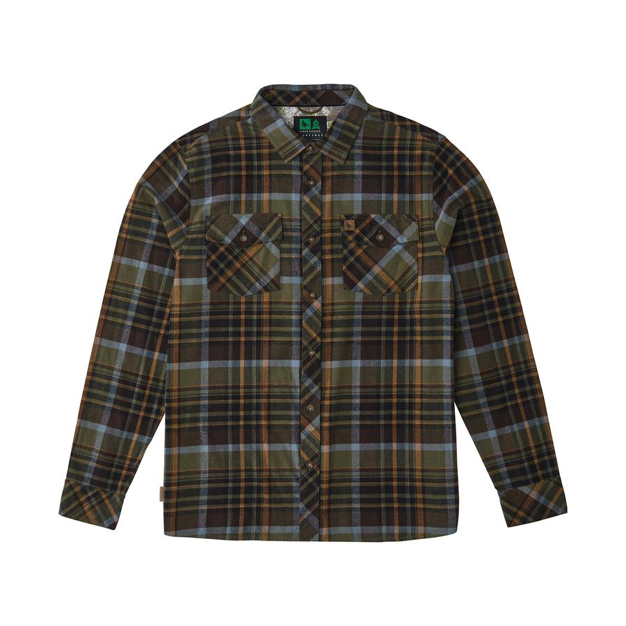 hippytree Rockaway Eco Flannel Army