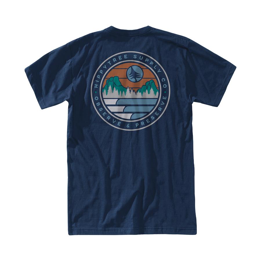 hippytree Stoneport Tee Navy