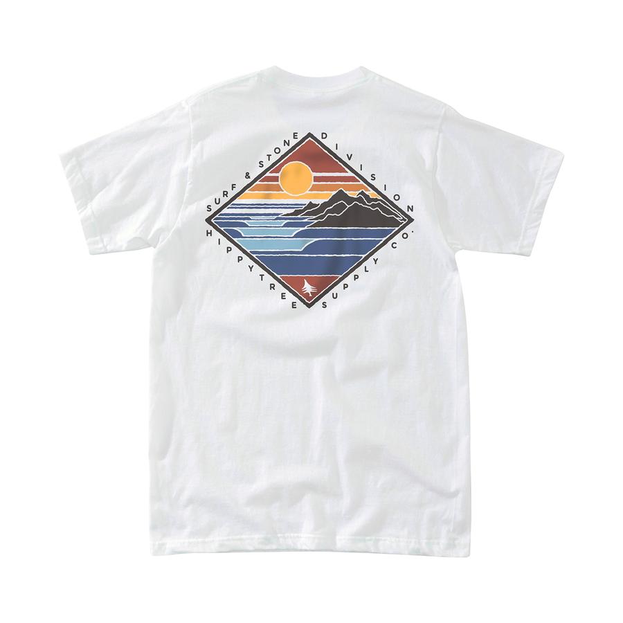 hippytree Sunrise Tee White