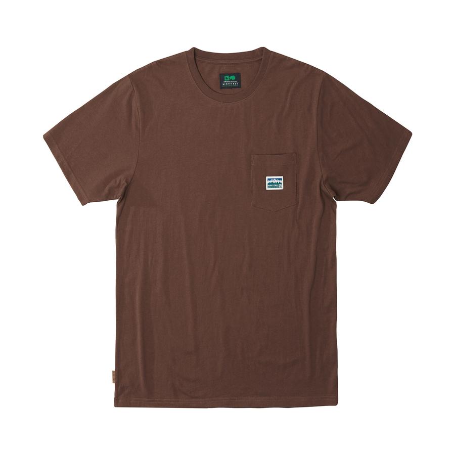 hippytree Tradesman Knit Tee Chocolate