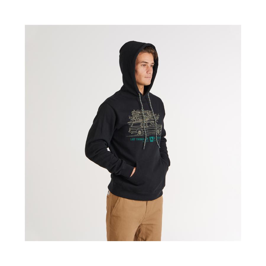 Hippytree Wagon Hoody Black
