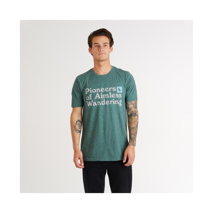 Hippytree Wandering Tee Heather Forest