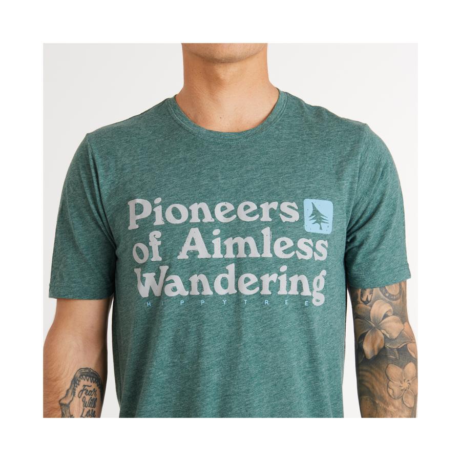 Hippytree Wandering Tee Heather Forest