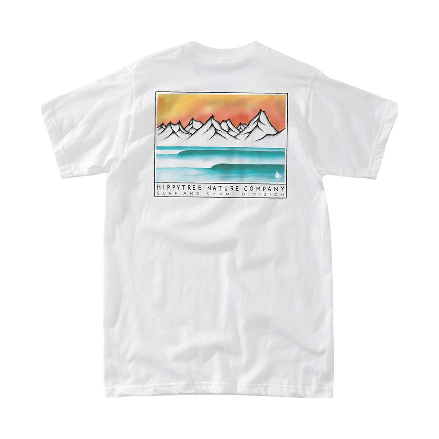 hippytree Wavecrest Eco Tee White