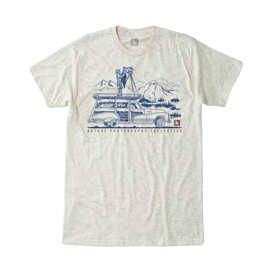 hippytree Yosemite Tee Heather Natural