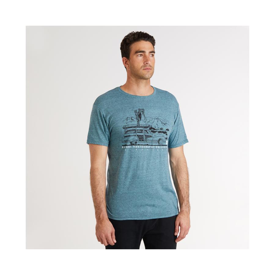Hippytree Yosemite Tee Heather Teal