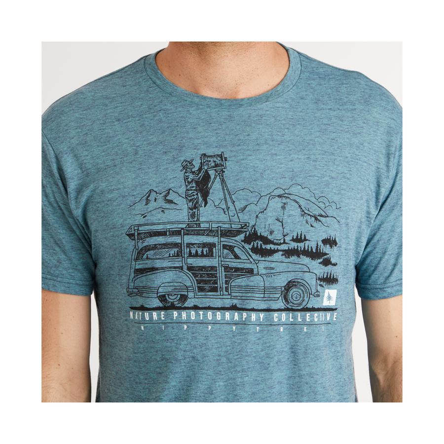 Hippytree Yosemite Tee Heather Teal