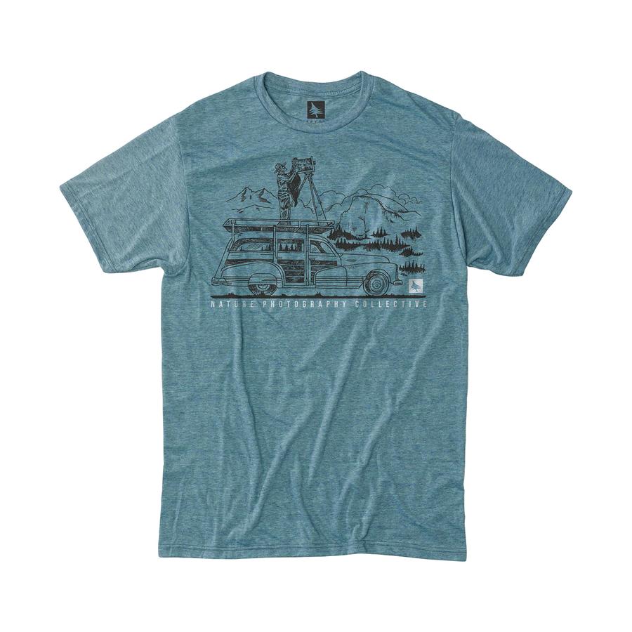 hippytree Yosemite Tee Heather Teal