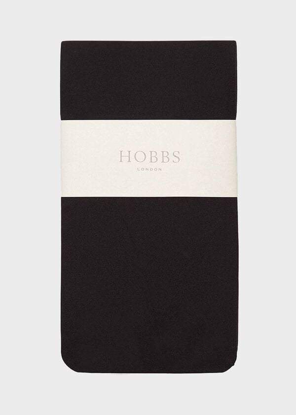 Hobbs 60-Denier Opaque Navy Tights Black